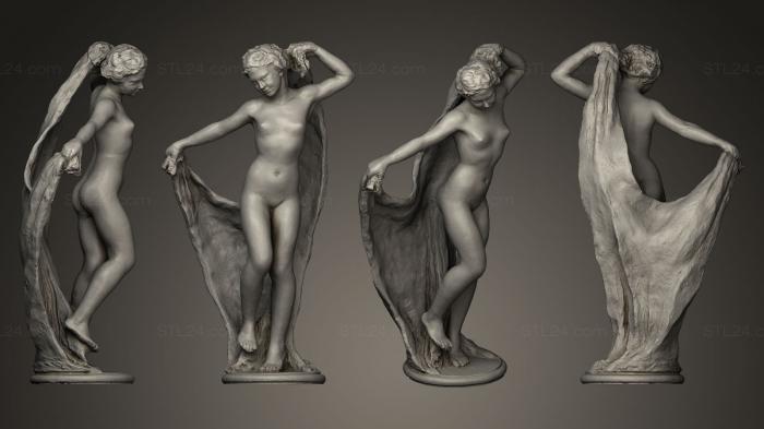 Figurines of girls (Danseuse, STKGL_0082) 3D models for cnc